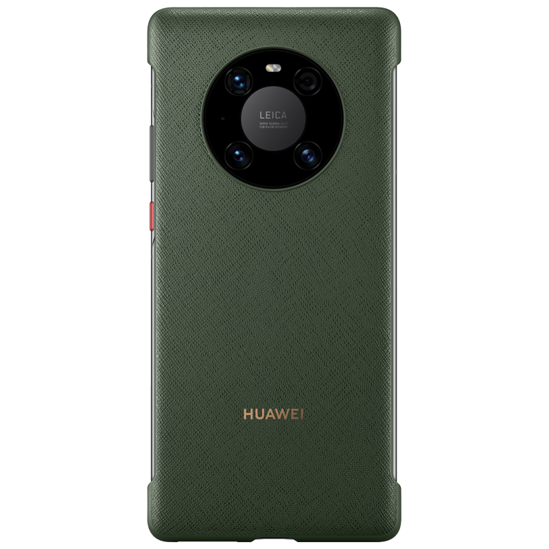 Mate40/Mate40E【云杉绿】皮革保护壳