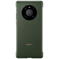华为(HUAWEI) 手机壳Mate 40环闪壳保护套自拍直播纤薄设计防摔耐磨 Mate 40 Pro【云杉绿】硅胶保护壳
