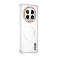 暴走 磁吸 华为mate50pro手机壳 柔雾白 PC