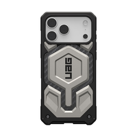  UAG 硬核防摔 iPhone17 Pro手机壳  凯夫拉+TPU 星光银
