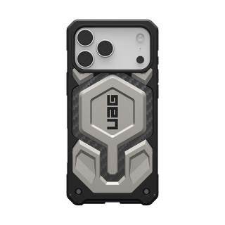  UAG 硬核防摔 iPhone17 Pro手机壳  凯夫拉+TPU 星光银