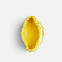 葆蝶家BV Dustbag垃圾袋包迷你包腋下包肩背包 硫磺色 均码