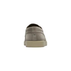 Clarks Lockford Lace男士复古潮流德训鞋舒适透气板鞋 灰色 261866107 Lockford Boat 44
