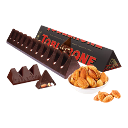 瑞士三角 三角（Toblerone）瑞士三角黑巧克力100g 零食喜糖新年