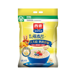 西麦 即食纯燕麦片高膳食纤维代餐杂粮冲饮营养早餐谷物代餐  2000g（组合）