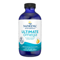 挪威小鱼美国Nordicnaturals成人顶级omega液体鱼油237ml 柠檬味