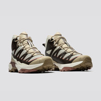 萨洛蒙 男款 户外运动防水透气舒适徒步登山鞋 X ULTRA 360 EDGE MID GTX 米灰色 478161