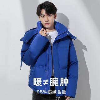 BOBBY BIZZ 新年羽绒服 95%白鹅绒 灰色 S