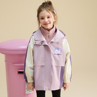 Hello Kitty 女童连帽冲锋衣外套