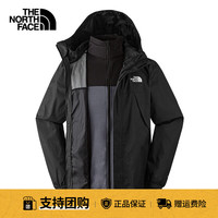 北面 三合一冲锋衣男软壳内胆户外运动防水保暖外套24冬季预|89B1 8UR L /175/100