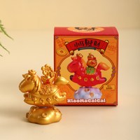 洛阳文创纪念品唐三彩小马摆件马年吉祥物公仔本命年新年