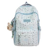 学院风轻便可爱书包初中生女生高中双肩包大旅行通勤背包