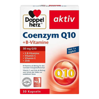 双心辅酶Q10胶囊保护心脏心脑血管辅酶q10保健品30粒/盒【27/2】 4盒装【80%人选】