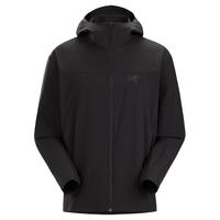 始祖鸟(ARC'TERYX)Gamma Lightweight户外轻薄防风运动男款软壳衣连帽夹克外套X7669 Black Sapphire/蓝黑色 S(60kg-70kg)尺码偏大