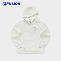 FILA FUSION斐乐潮牌女士卫衣2023冬时尚休闲潮流连帽套头衫