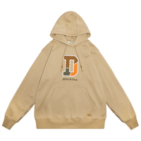 dickies卫衣 字母绣花印花连帽卫衣 男款时尚休闲上衣 9469 黑色 L