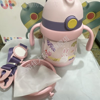 可优比UB婴幼儿优比儿童保温杯吸管嘴水杯男女婴幼儿园宝宝