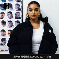 UNDEFEATED 五条杠官方新品男女同款ICON经典美式绗缝立领羽绒服