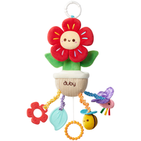 澳贝（auby）婴儿车挂件玩具抽抽拉拉乐0-1岁抬头训练车载床头挂铃新生儿
