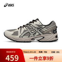 亚瑟士 男女复古舒适运动鞋 GEL-KAHANA TR  深灰色/米白色 41.5