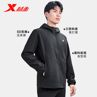 移动端、京东百亿补贴：特步 男款运动夹克