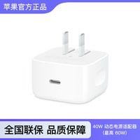 Apple 40W 动态电源适配器 最高 60W iPhone 17/16/15充电头