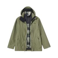 Columbia 银点抓绒内胆三合一防水保暖滑雪服男款户外棉服