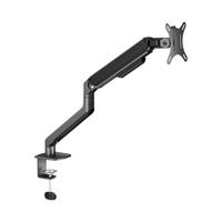 Brateck北弧显示器支架电脑副屏机械悬臂桌面免打孔增高底座E350