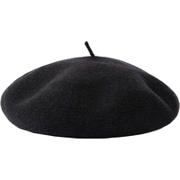 Siggi和纸羊毛贝雷帽女秋季羊毛混纺帽子日系复古法式画家帽子