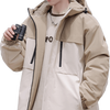 VUUG 秋冬季潮牌连帽工装棉服男户外山系休闲宽松运动加厚保暖棉衣外套