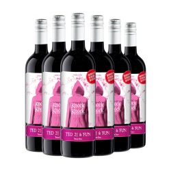 奥兰小红帽 樱花红葡萄酒750ml*6西班牙原瓶进口红酒整箱晚安酒