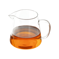京东京造  玻璃公道杯 茶具配件高硼硅玻璃功夫茶具耐高温直身公道杯500ml
