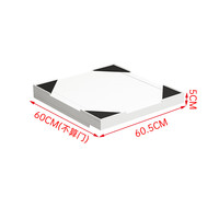 匠石坊烘干机叠放架洗衣机置物架厨房洗碗机架子阳台卫生间收纳架子 单层
