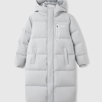 亚瑟士 271g高充绒 特氟龙三防加厚保暖长款羽绒服 男女同款