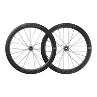 迈金EXAR碳纤维碳刀轮组公路自行车开口管胎胖圈碟刹圈刹骑行轮组 DB45 Pro碟刹 框高45mm