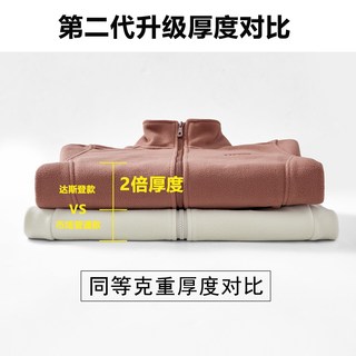 抓绒衣女男秋冬季保暖加厚卫衣上衣开衫冲锋衣内胆立领摇粒绒外套