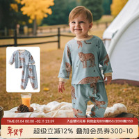 aqpa 爱帕秋冬新品长袖套装婴幼儿套装 指定暴富 80