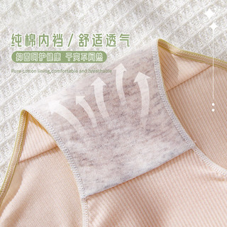 南极人【特惠清仓】内裤女士内裤纯棉抑菌裆亲肤简约中腰女式三角内裤M