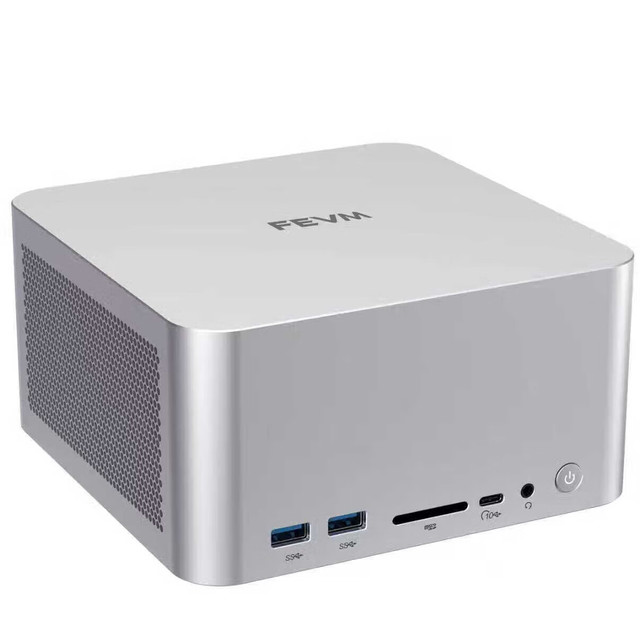 FEVM 独显微型电竞游戏电脑整机 R7 9800X3D+4090M独显 准系统(不带内存硬盘)