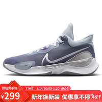 NIKE 男子实战篮球鞋RENEW ELEVATE III 运动鞋DD9304-010狼灰