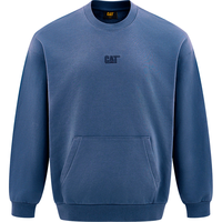 卡特（CAT）25新品男士户外休闲风格套头圆领卫衣