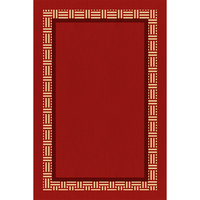 季象入户门垫进门脚垫玄关门口防滑垫子大尺寸家用可裁剪满铺红色地垫 GZN-中乐-J平安喜乐 50X80cm