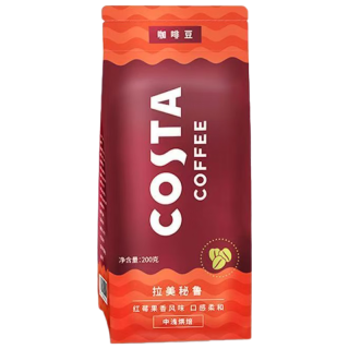 COSTA 拉美秘鲁咖啡豆 200g 袋装