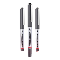 白雪(snowhite)直液式走珠笔0.5mm子弹头中性笔考试水笔签字笔办公笔 蓝色 12支/盒 PVR-155+ 【0.5mm子弹头】蓝色12支