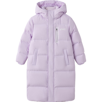 asics亚瑟士童装2024年冬季羽绒服长款保暖特氟龙三防外套厚 508紫色 175cm