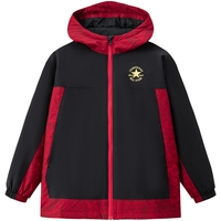 匡威 儿童保暖外套男童三合一风衣春节过年拜年服 正黑色 110 /52