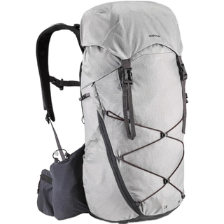 迪卡侬 ODAB系列 轻量透气 浅灰色 25L 旅行背包