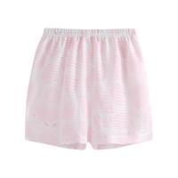 藤之木工房藤之木工房 婴儿裤子外穿春夏男女宝宝短裤子薄款休闲裤 躲猫猫粉色 100%棉 73cm