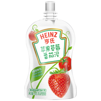 Heinz 亨氏 超金系列 果泥 3段 苹果雪梨白葡萄味 78g