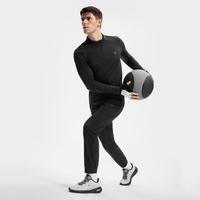 FILA 男款运动T恤加绒长袖